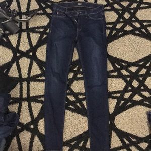 Hudson mid rise Nico skinny jeans